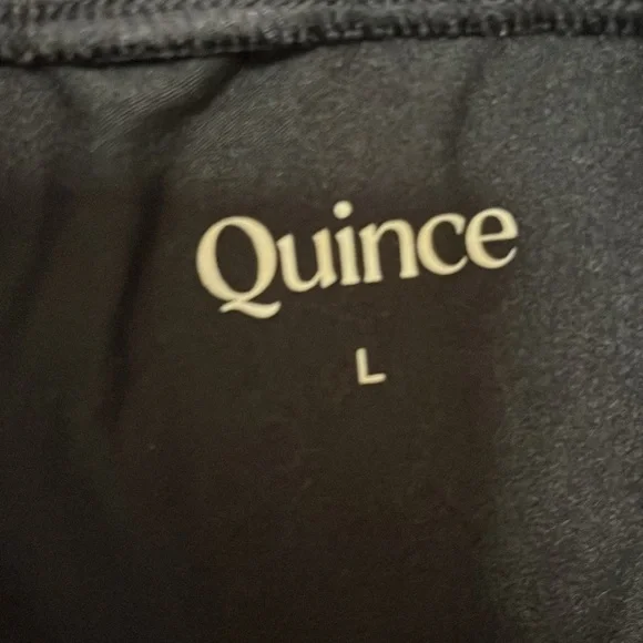 Quince Flow Knit Wide Leg Black Pant Size L - Picture 5 of 9